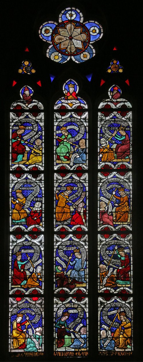 Niederhaslach, Johannes Döparens kyrka, c.1360 av French School