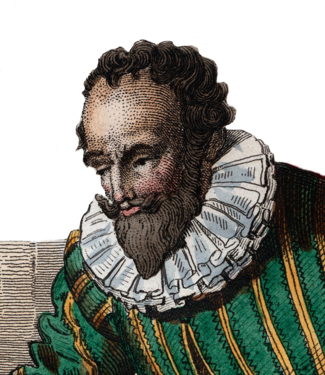 Porträtt av Francois de Malherbe (1555-1628), fransk poet, kritiker och översättare. av French School