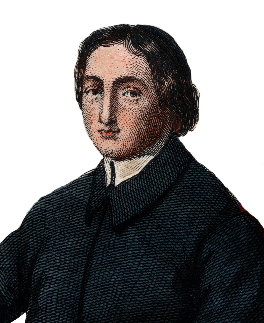 Porträtt av Jean Baptiste Massillon (1663-1742), fransk katolsk biskop och predikant, biskop av Clermont. av French School