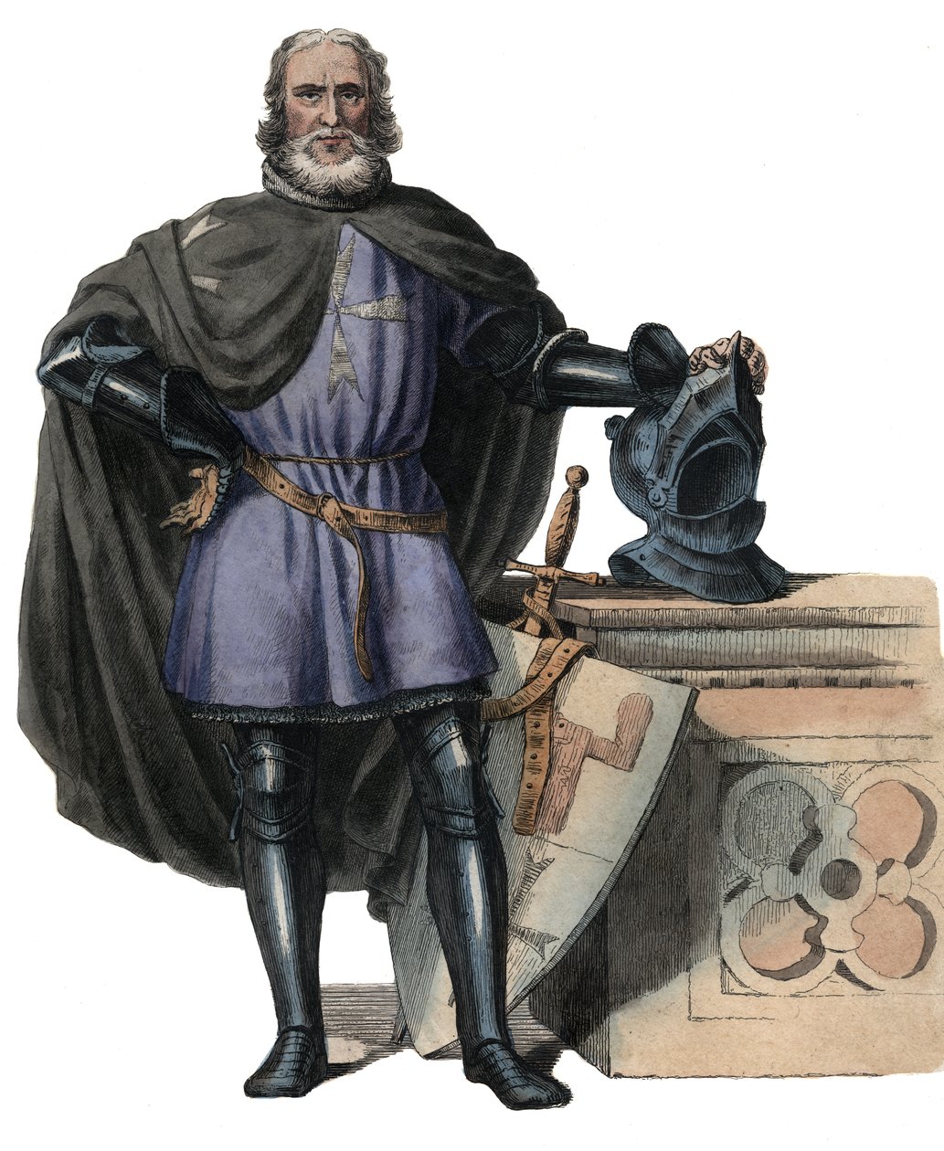 Porträtt av Philippe de Villiers de l
