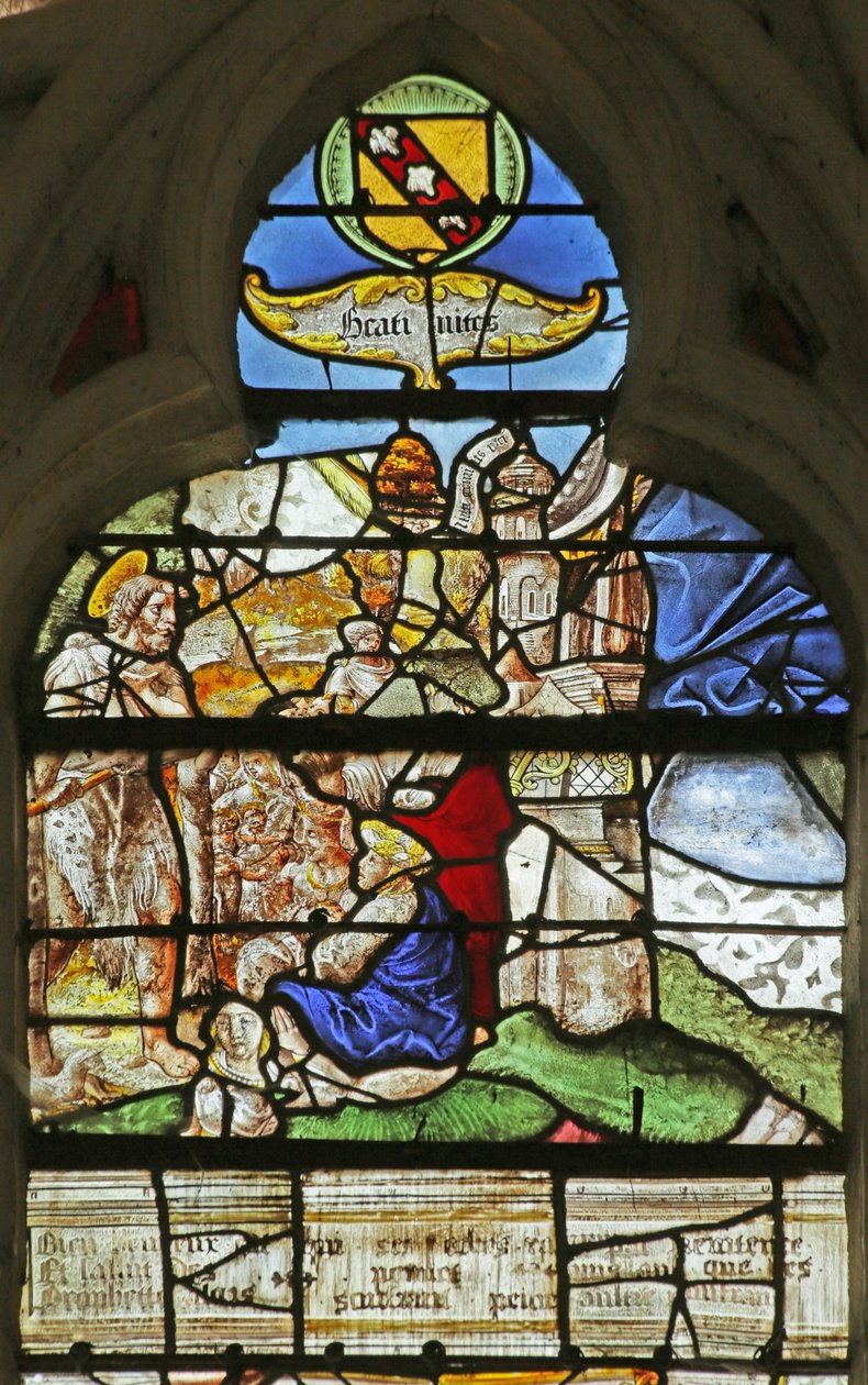 Saligprisningarna, Église Sainte-Tanche de Lhuître , Saliga är de som sörjer av French School