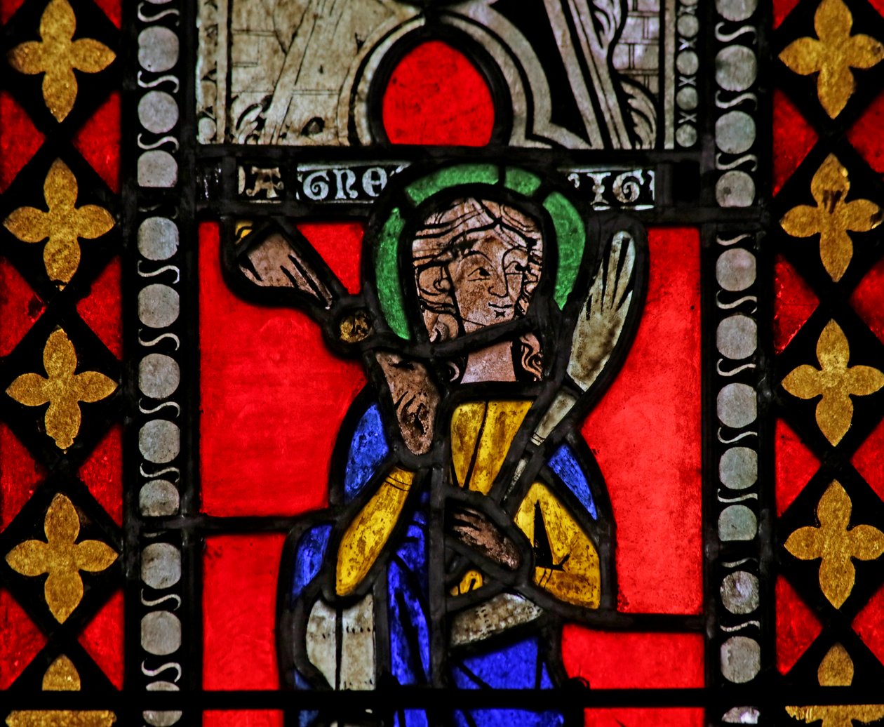 Fönster från Johannes Döparens kyrka, ca 1275 av French School