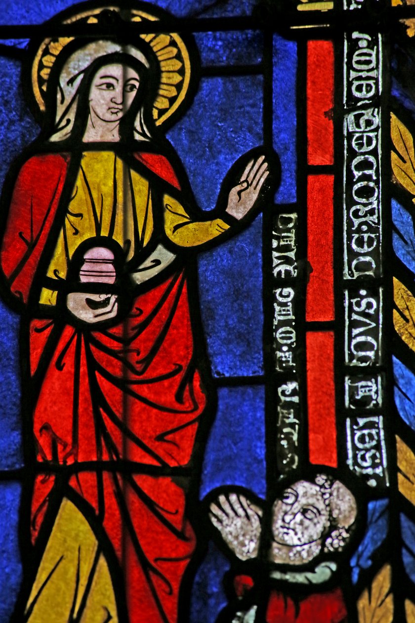 Fönster från Johannes Döparens kyrka, c.1275 av French School