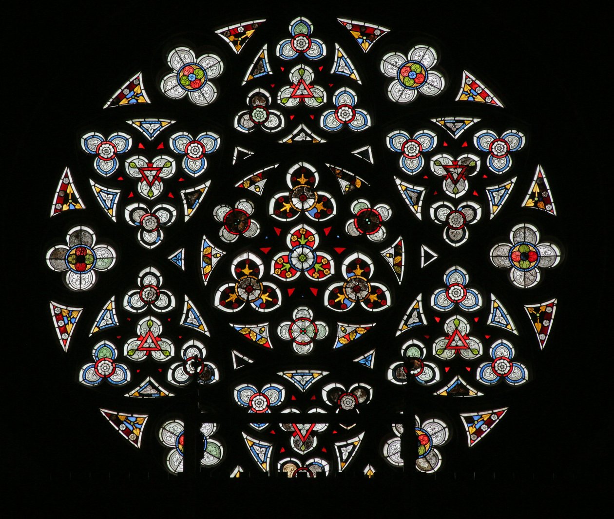 Fönster från Johannes Döparens kyrka 1340-50 av French School