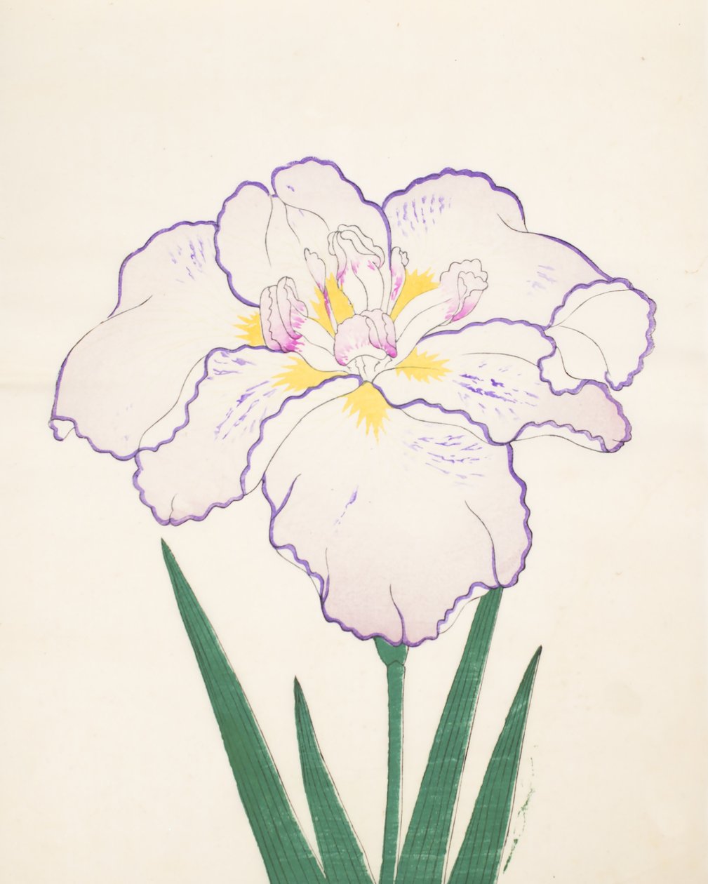 Tanporo, nr 51, 1890 (träblock i färg) av Japanese School