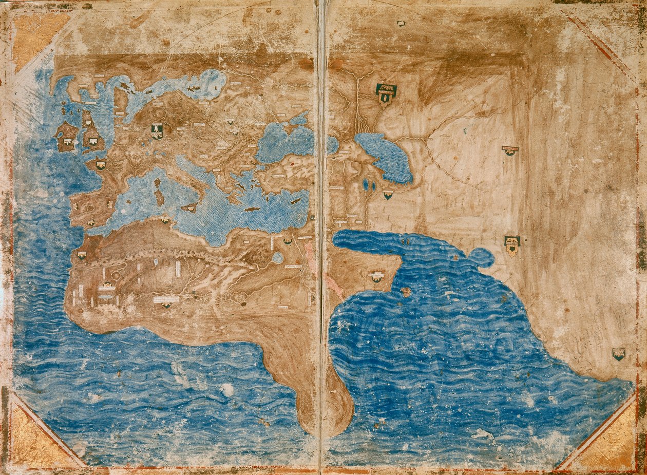 Siata 2v ma le 3r o le Mediceo Atlas (Gaddi 9) swed av Unknown