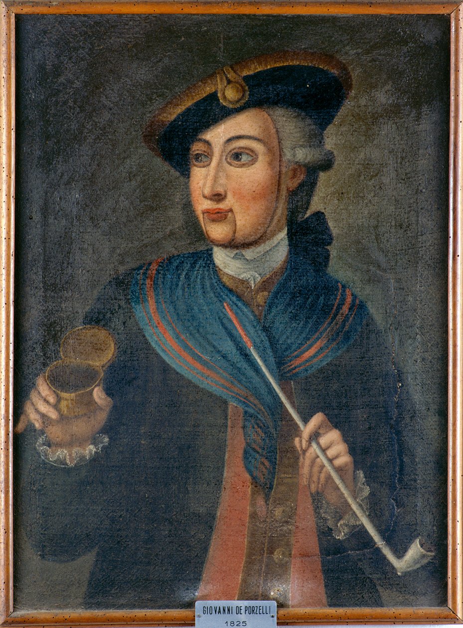 Porträtt av Giovanni de Porzelli, 1825 av Unknown