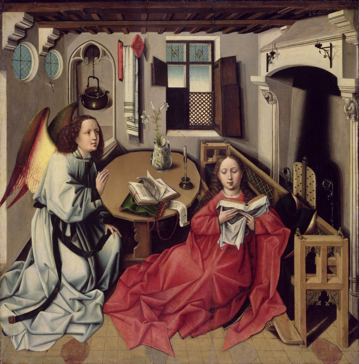 The Annunciation, after 1500  av 13758 1444 Master of Flemalle