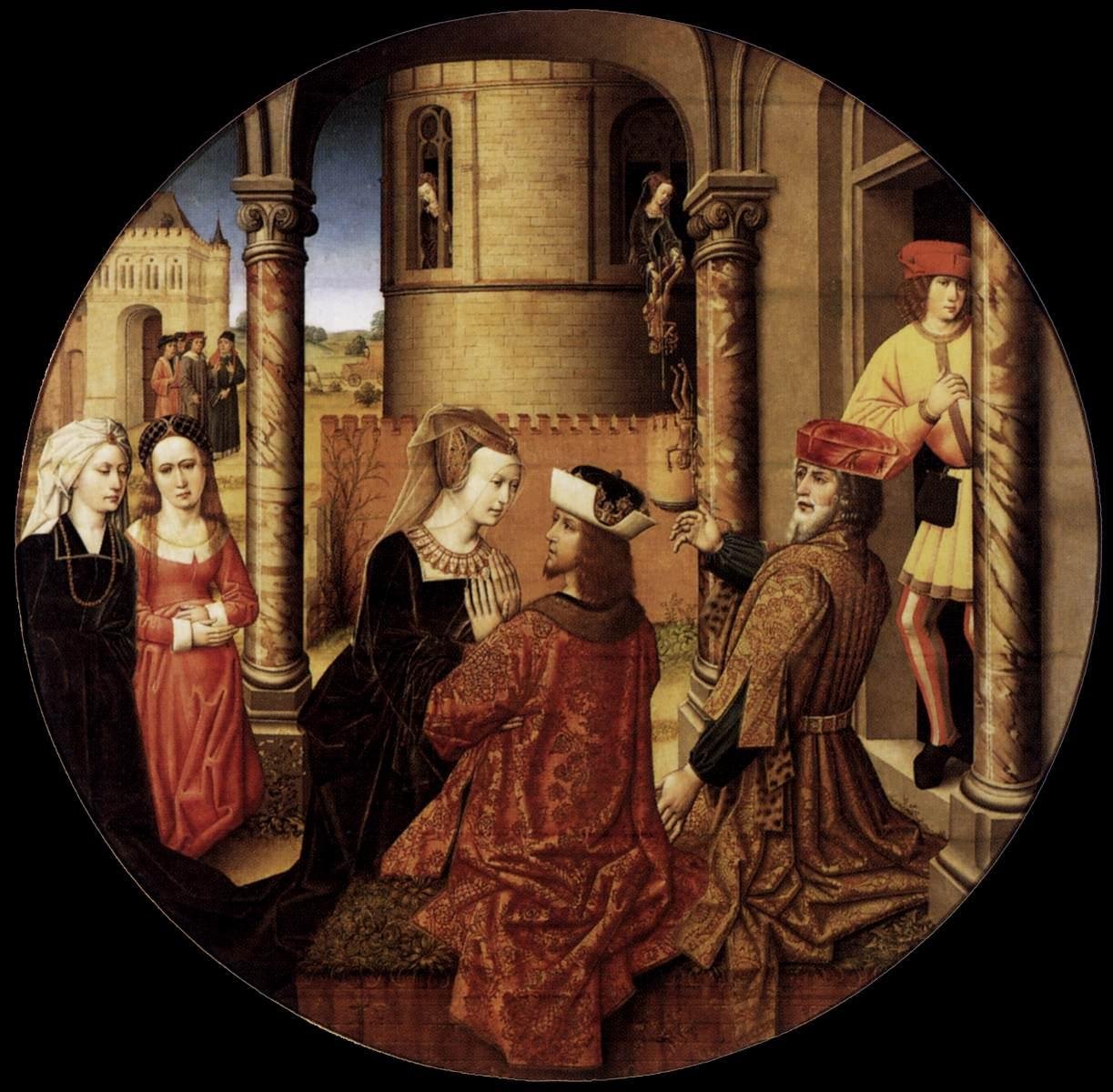 Joseph and Asenath av Unknown