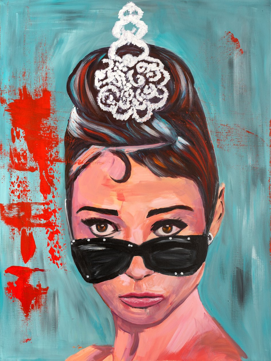 Audrey Hepburn av H.Opitz