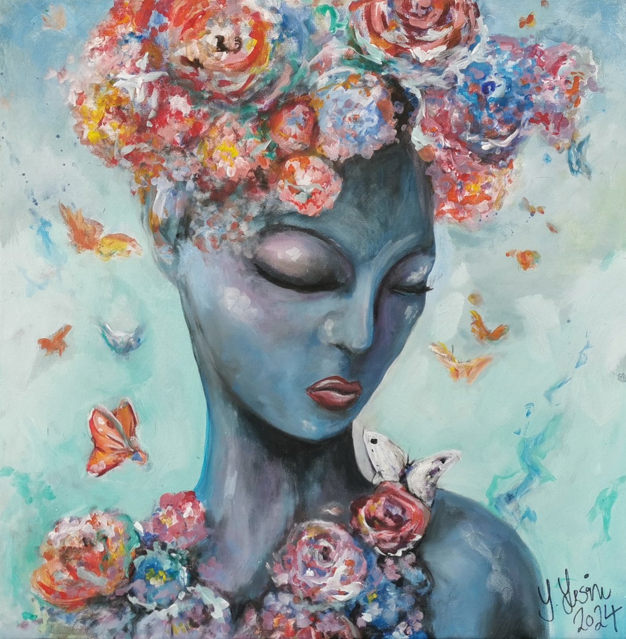 FlowerPower av Sandra Lessinger