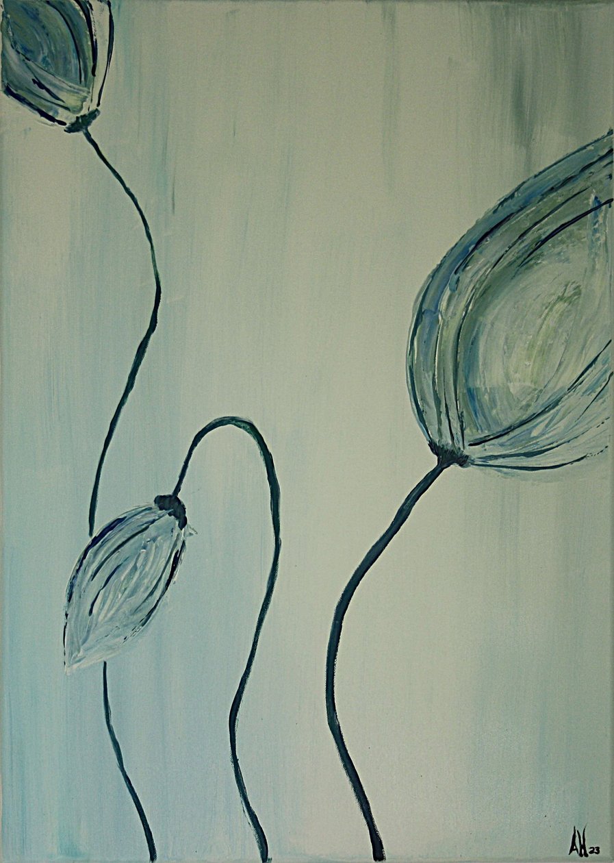 Knospe I av Anja Weber