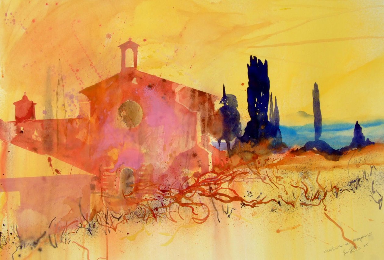 Chartrehuset i Mougeres II av Simon Fletcher
