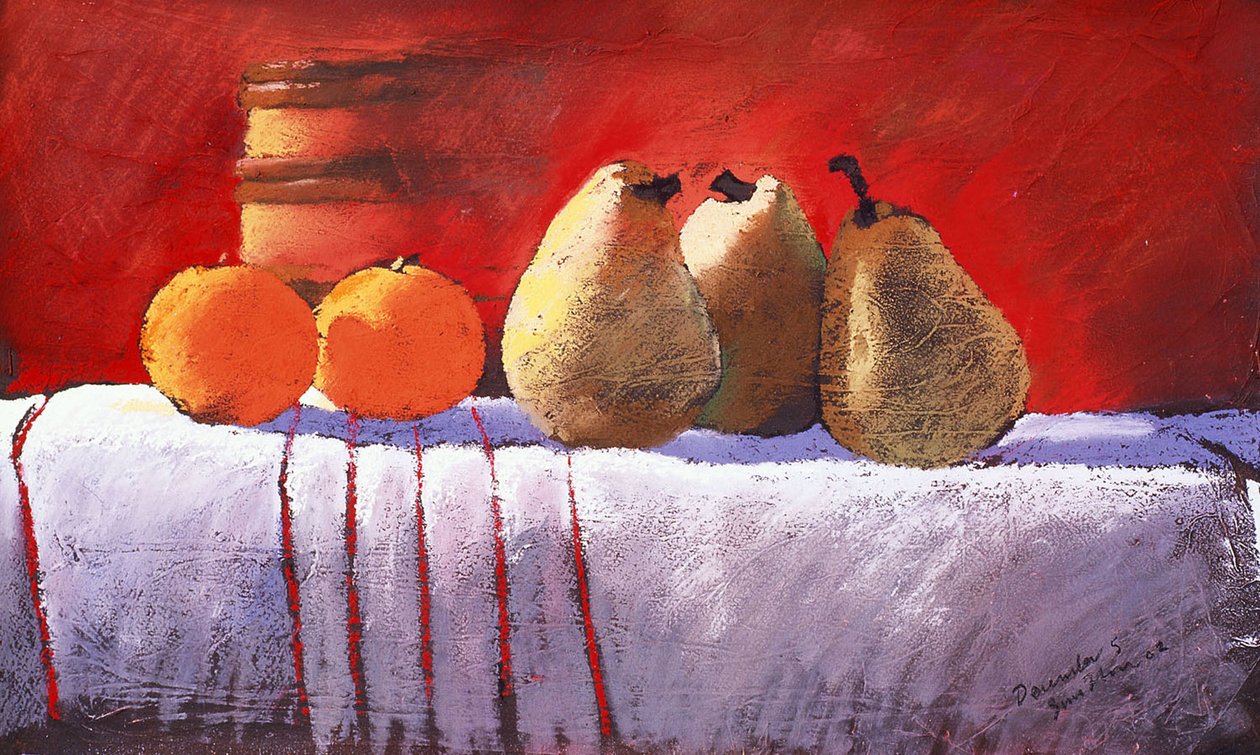 Julnatt 30x50 av Simon Fletcher