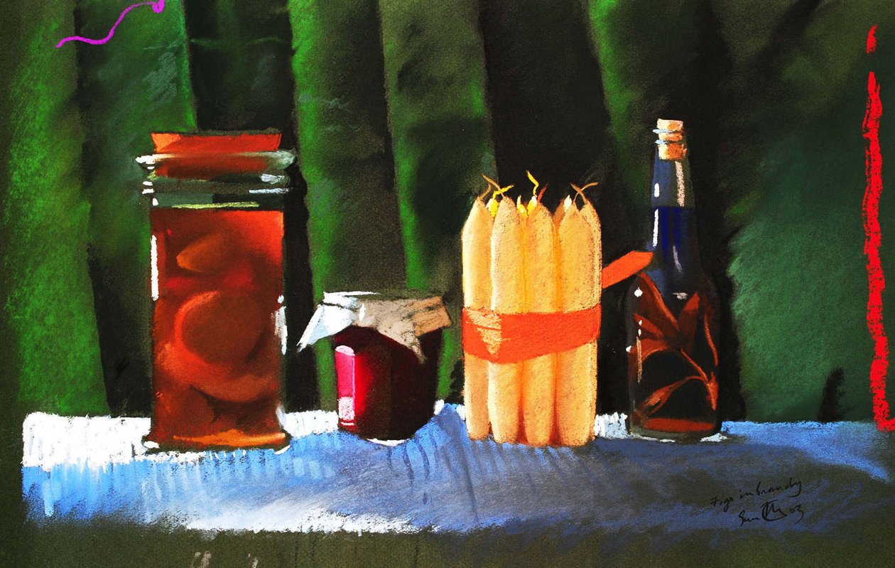 Natten före jul 40x60 av Simon Fletcher