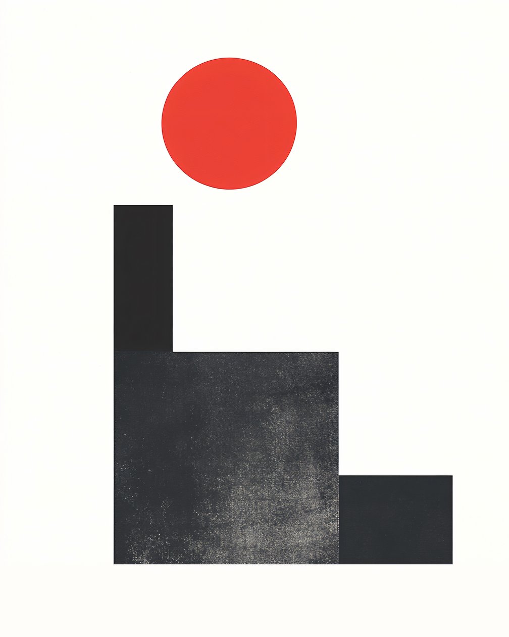 minimalistisk grafisk design poster Schweizisk designer, klassisk väggdekor av F. Abderrahim