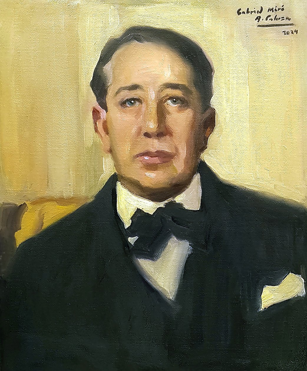 Porträtt av Gabriel Miró av Alejandro Cabeza