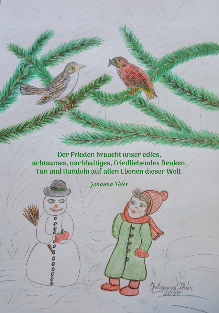 Frid, lugn, frid, glädje av Johanna Thier