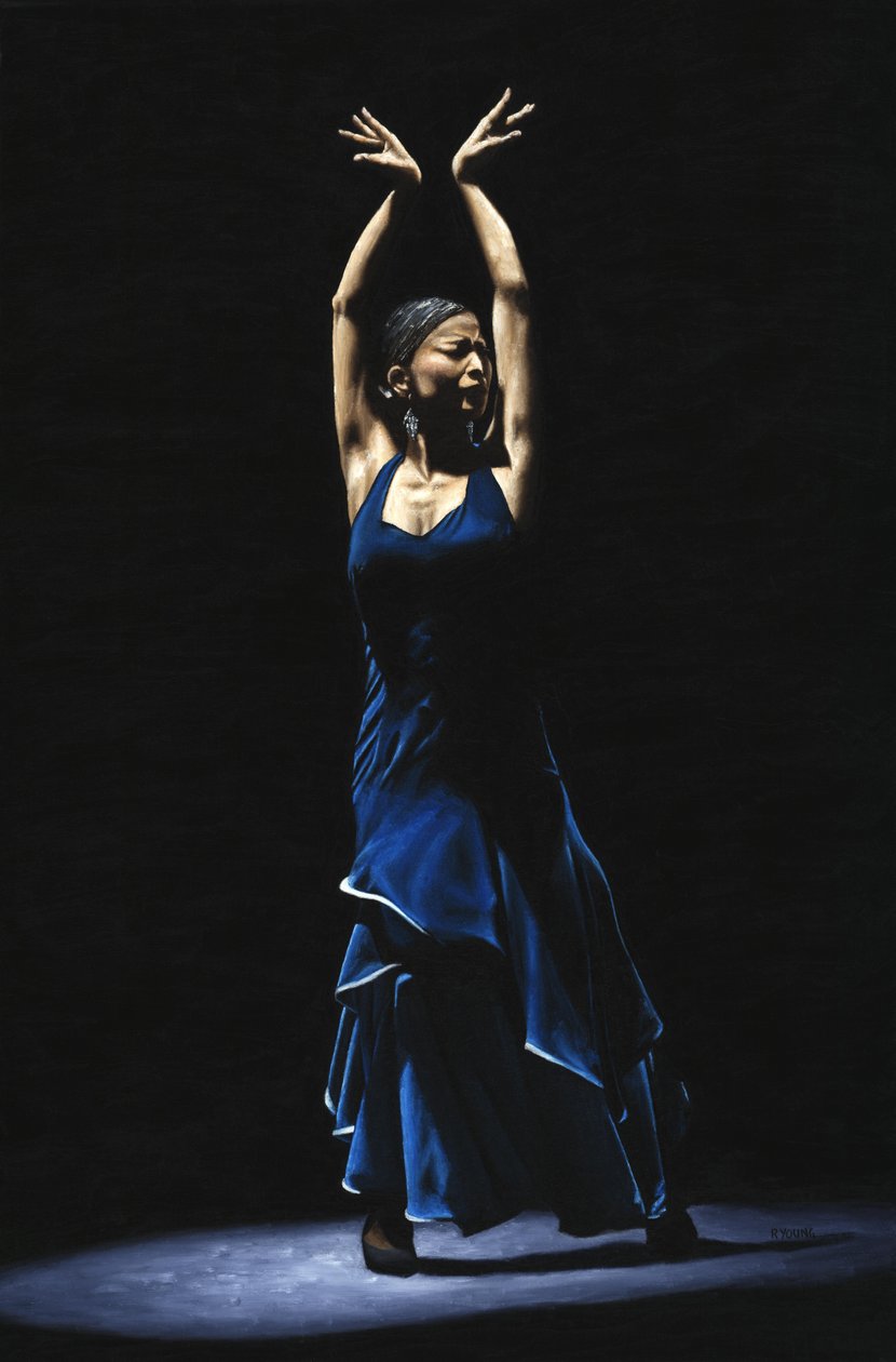 Flamenco solodansare av Richard Young