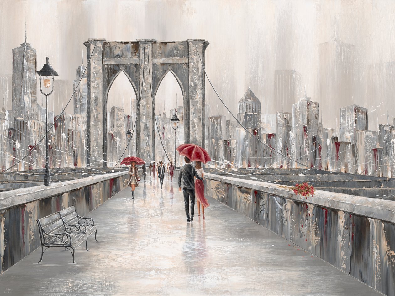 Rosor, Brooklyn Bridge av Isabella Karolewicz