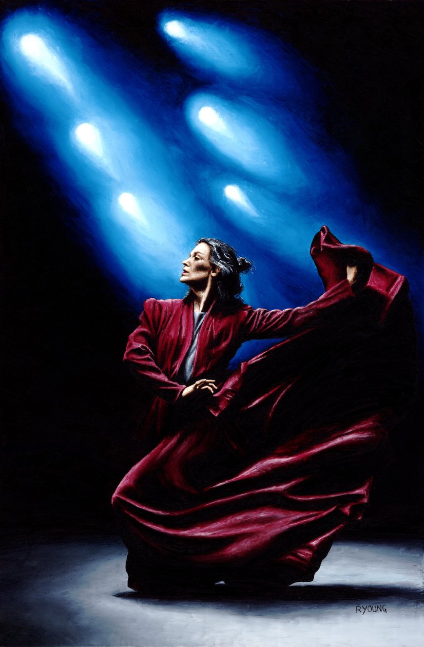 Flamenco-uppträdande av Richard Young