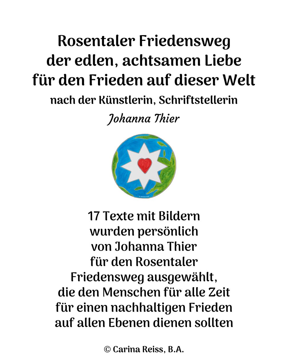 Rosental Peace Trail av Johanna Thier