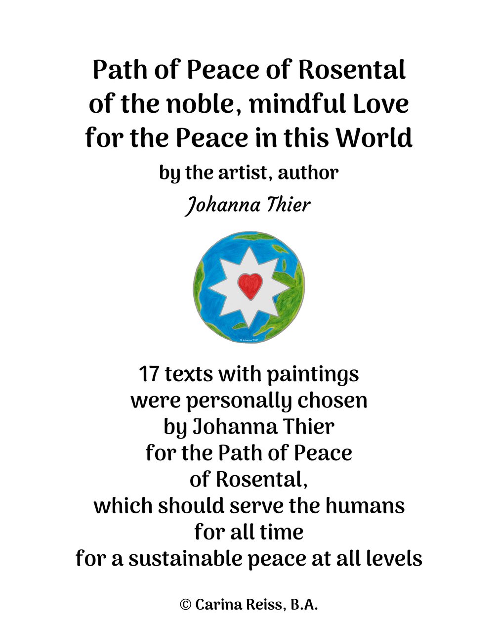 Path of Peace of Rosental av Johanna Thier