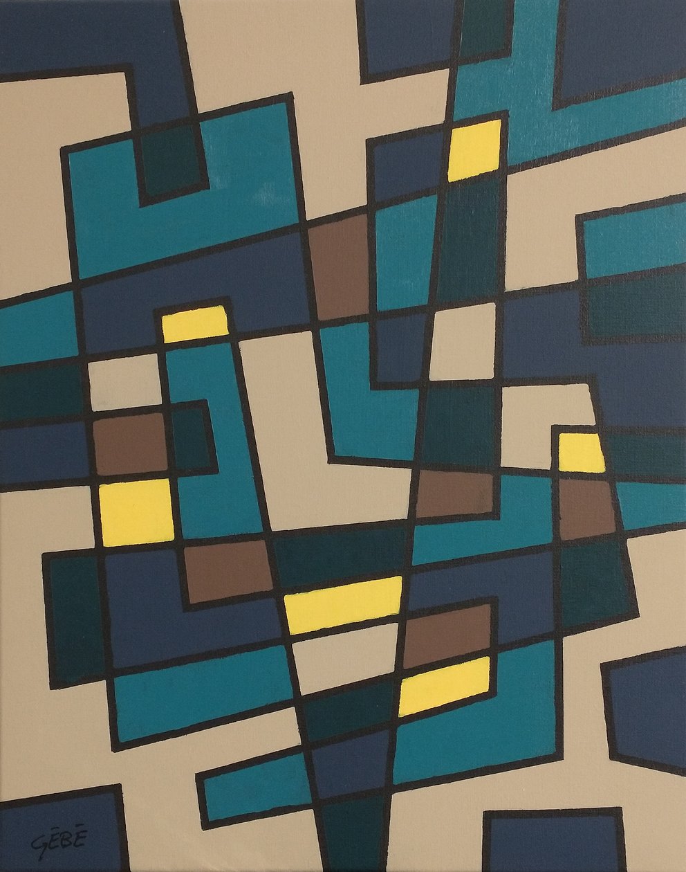 Variabel geometri (arbete nr 3 av 5) av Guy Boulianne