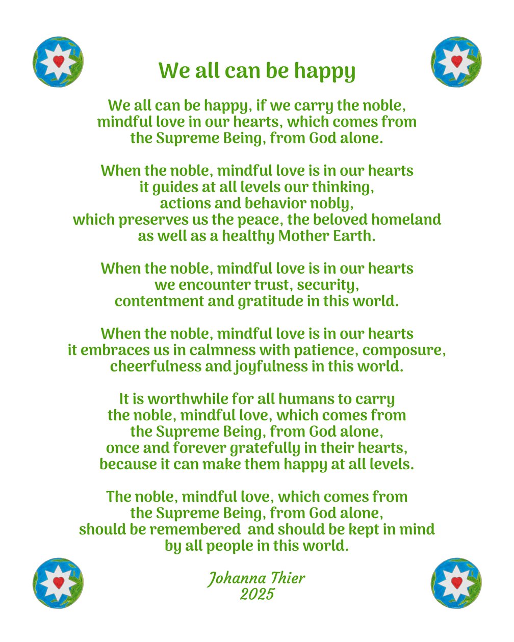 We all can be happy av Johanna Thier