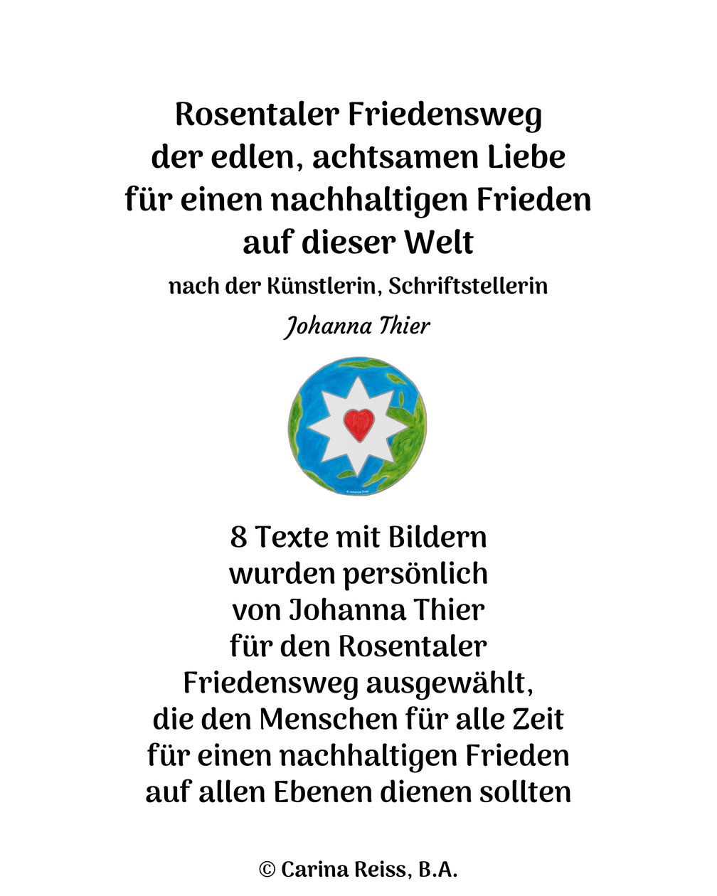 Rosental Peace Trail av Johanna Thier