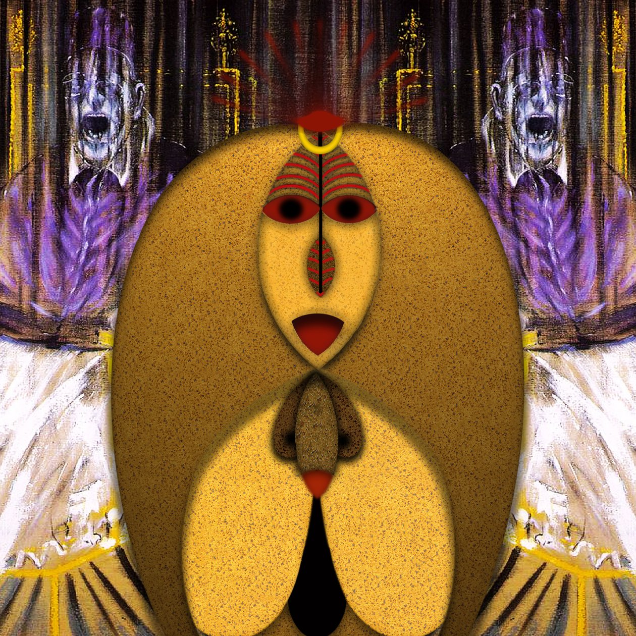 Anima Dannata (III) - Hommage Francis Bacon av Alexander Eibach