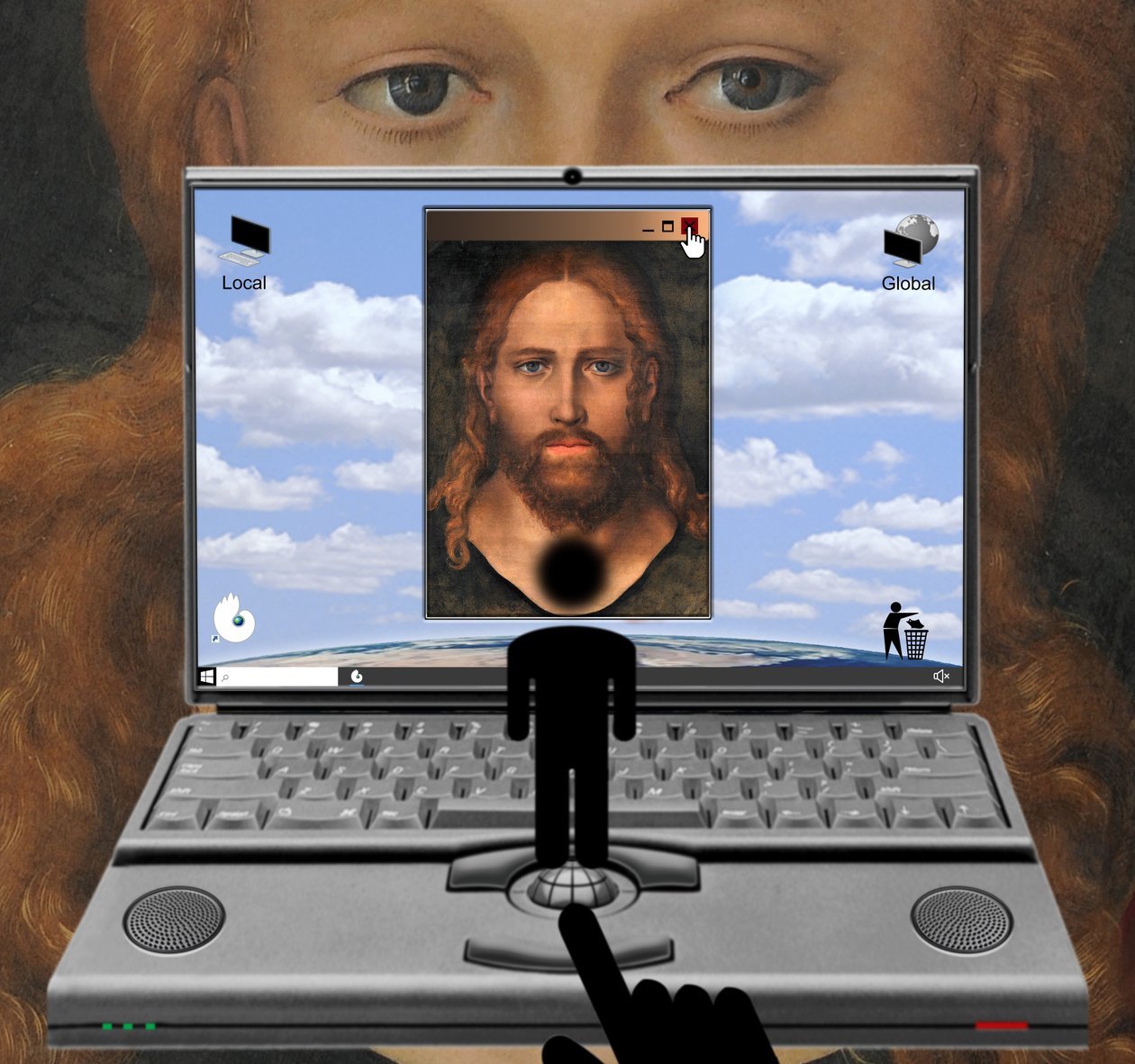 Alt + F4 (I) (från serien: Windows) av Alexander Eibach