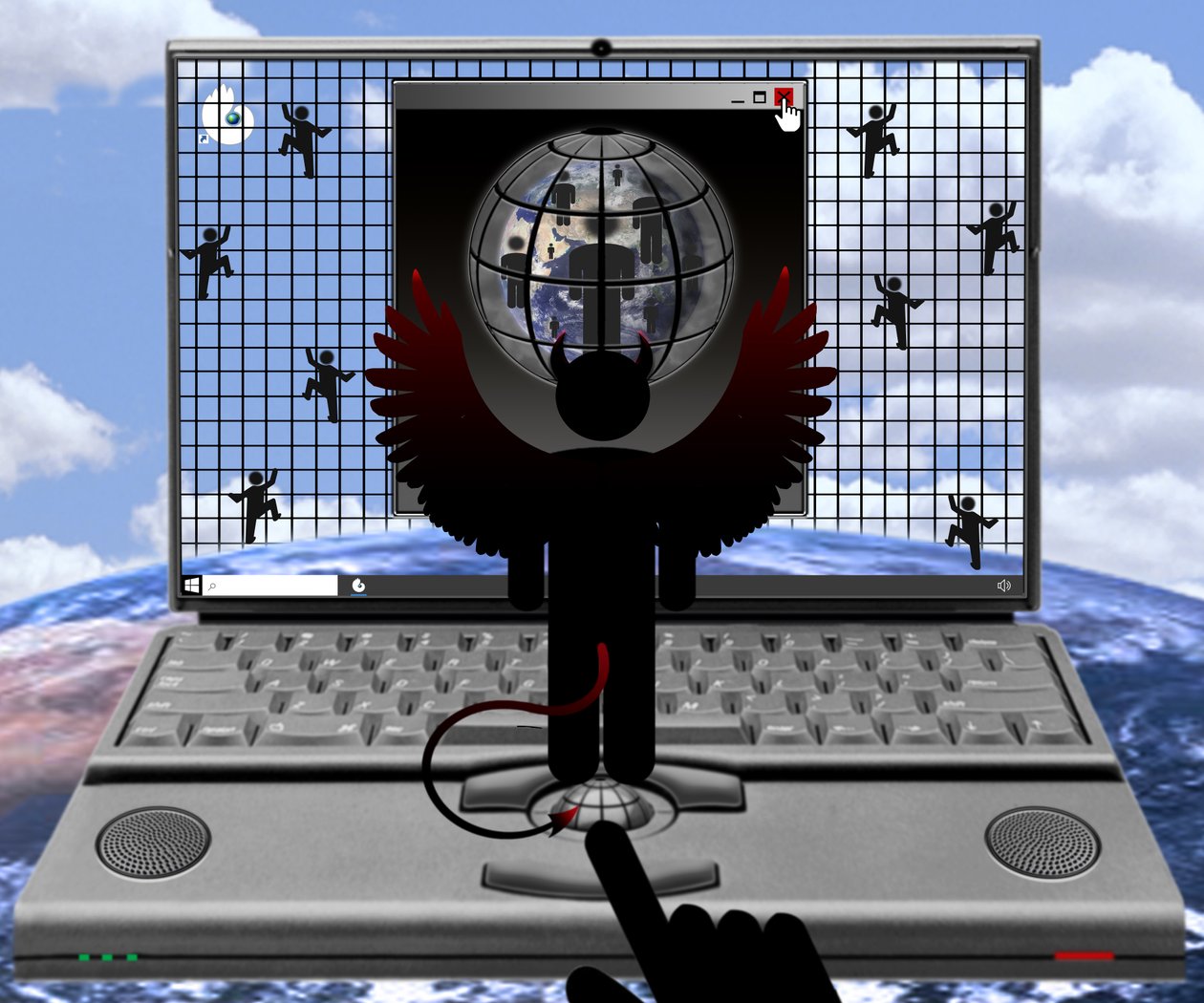Alcatraz (Djävulsön) - från serien: Windows av Alexander Eibach