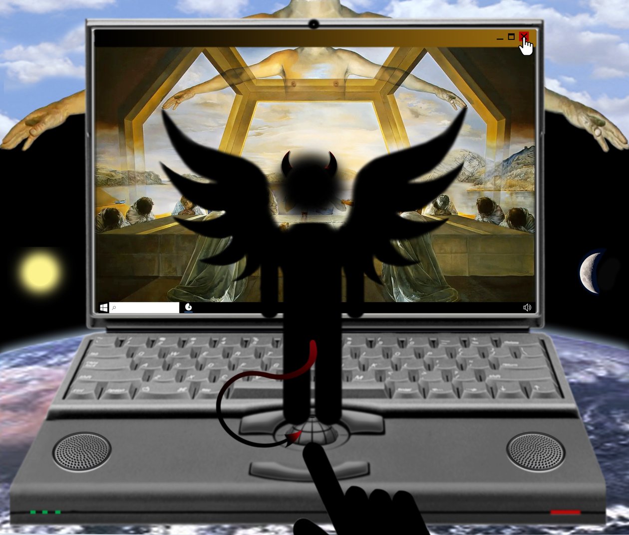 Antikrist (I) (från serien: Windows) av Alexander Eibach