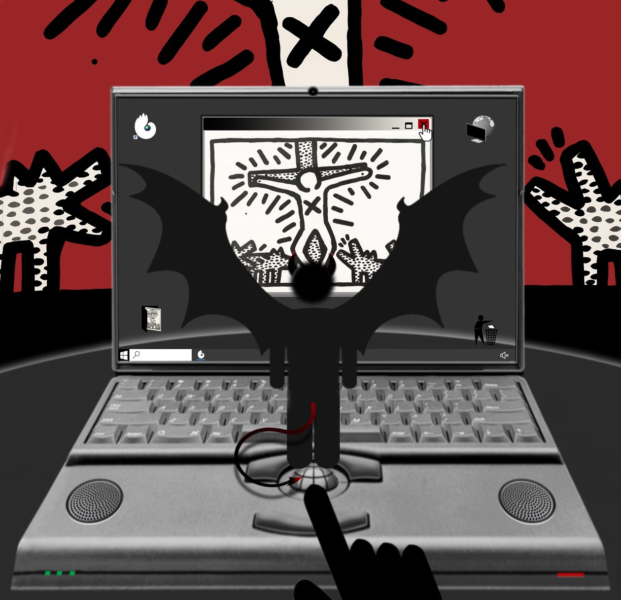 Antikrist (II) (från serien: Windows) av Alexander Eibach