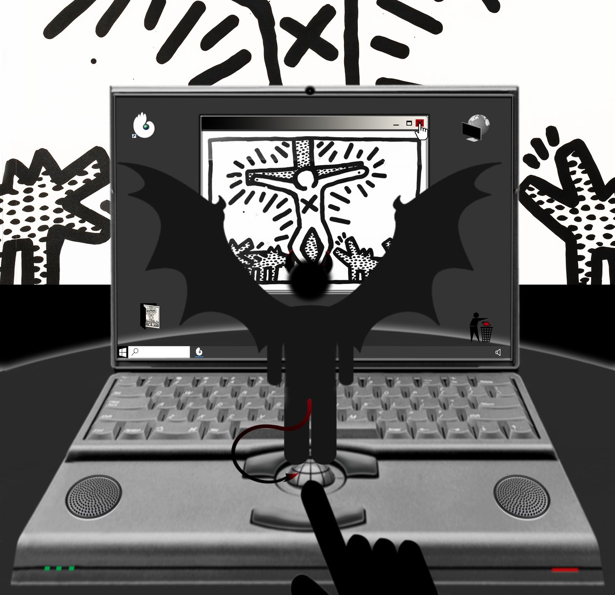 Antikrist (V) - (från serien: Windows) av Alexander Eibach