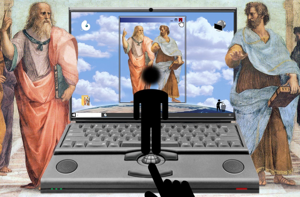 Den oändliga konversationen (från serien: Windows) av Alexander Eibach