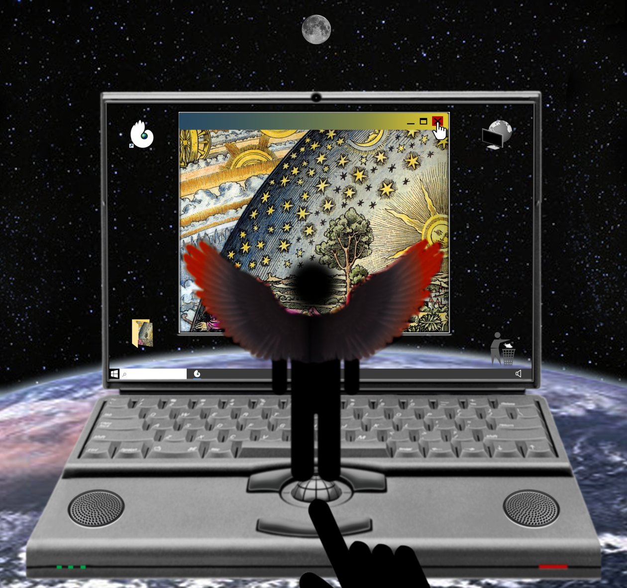 Icarus (II) (från serien: Windows) av Alexander Eibach