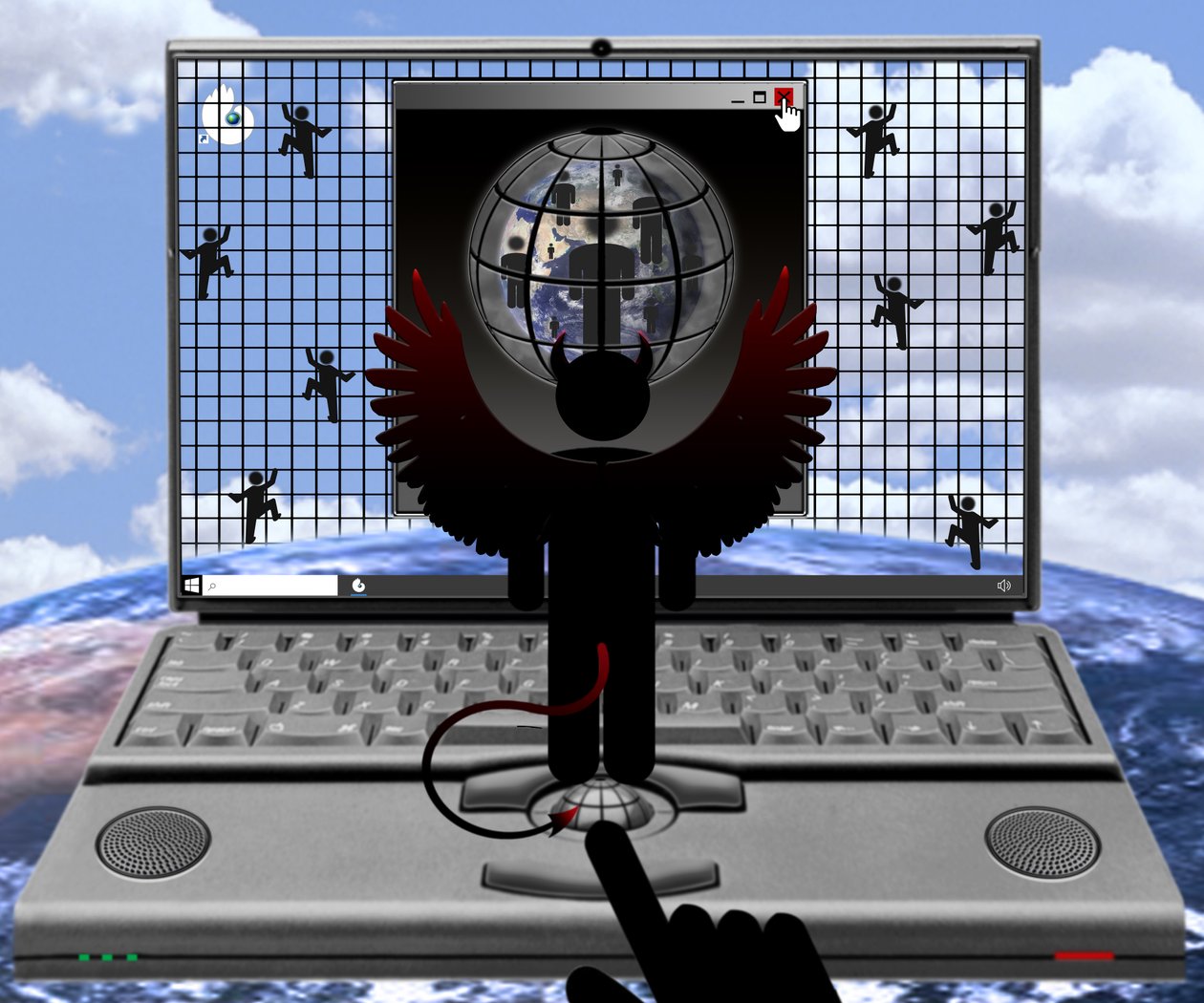 Alcatraz (Devil´s Island) - aus der Serie Windows av Alexander Eibach