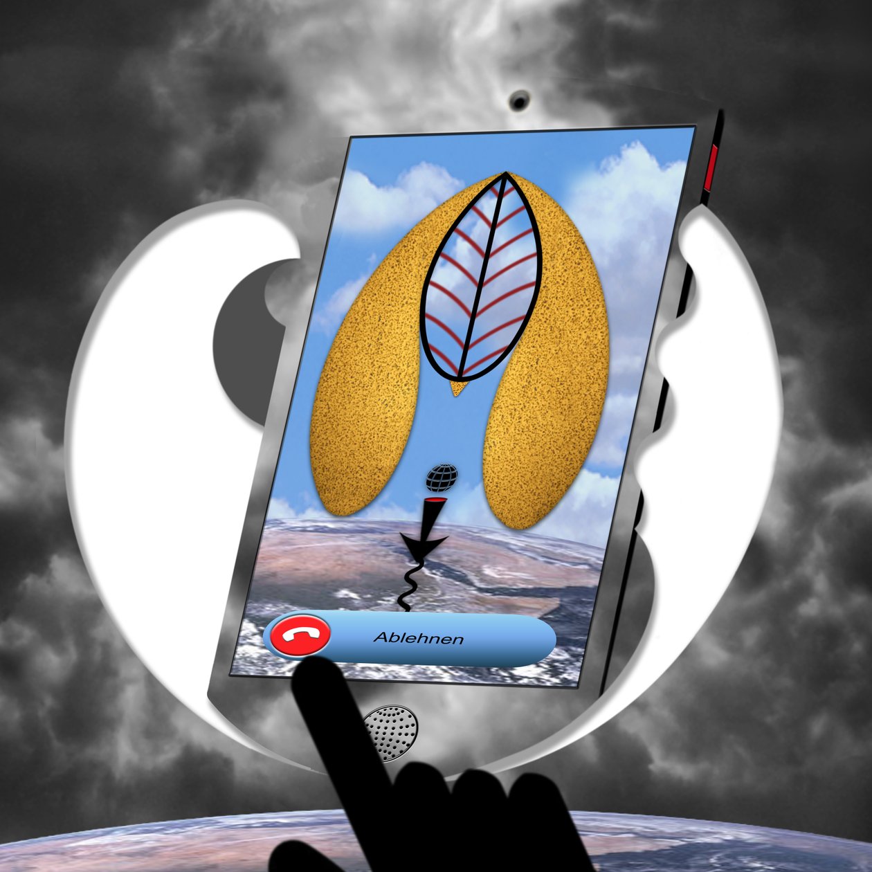 Samtalet (II) - (från serien: Skyphone) av Alexander Eibach