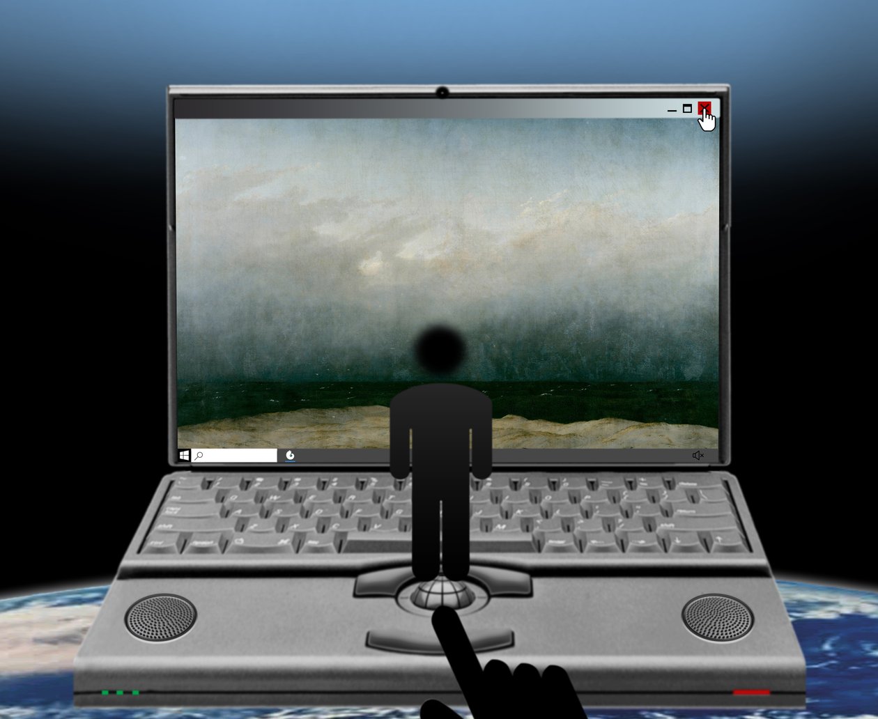 Utsikten in i bilden (från Windows-serien) av Alexander Eibach