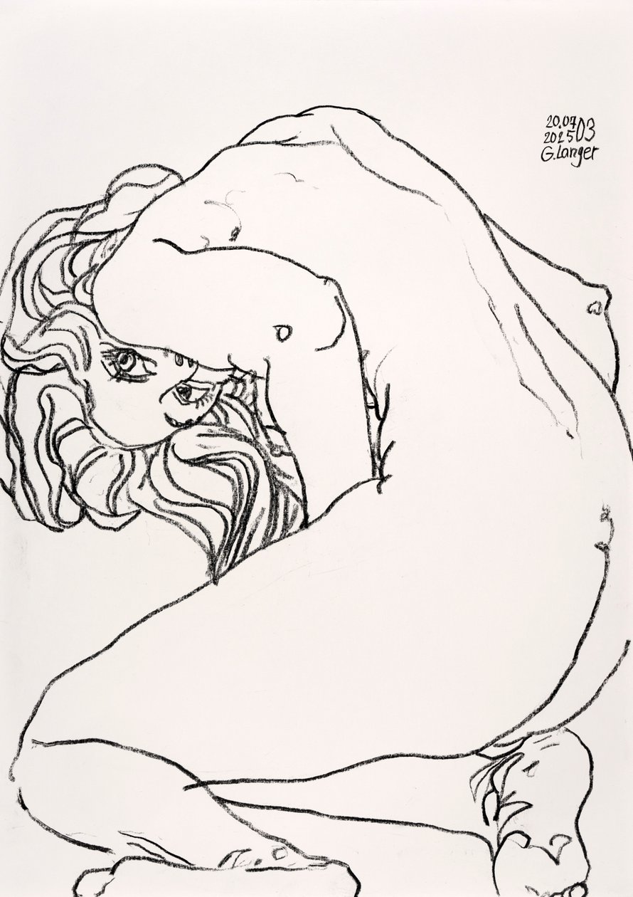 Ett ensamt ögonblick av Gunter Langer