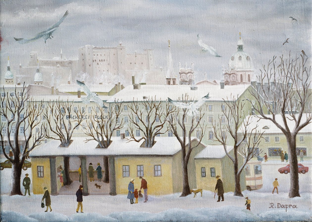 På floden Salzach av Regine Dapra