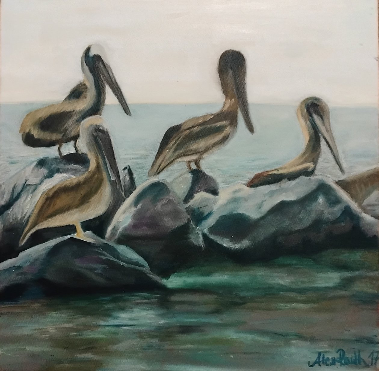 Fåglar av Alex Terla