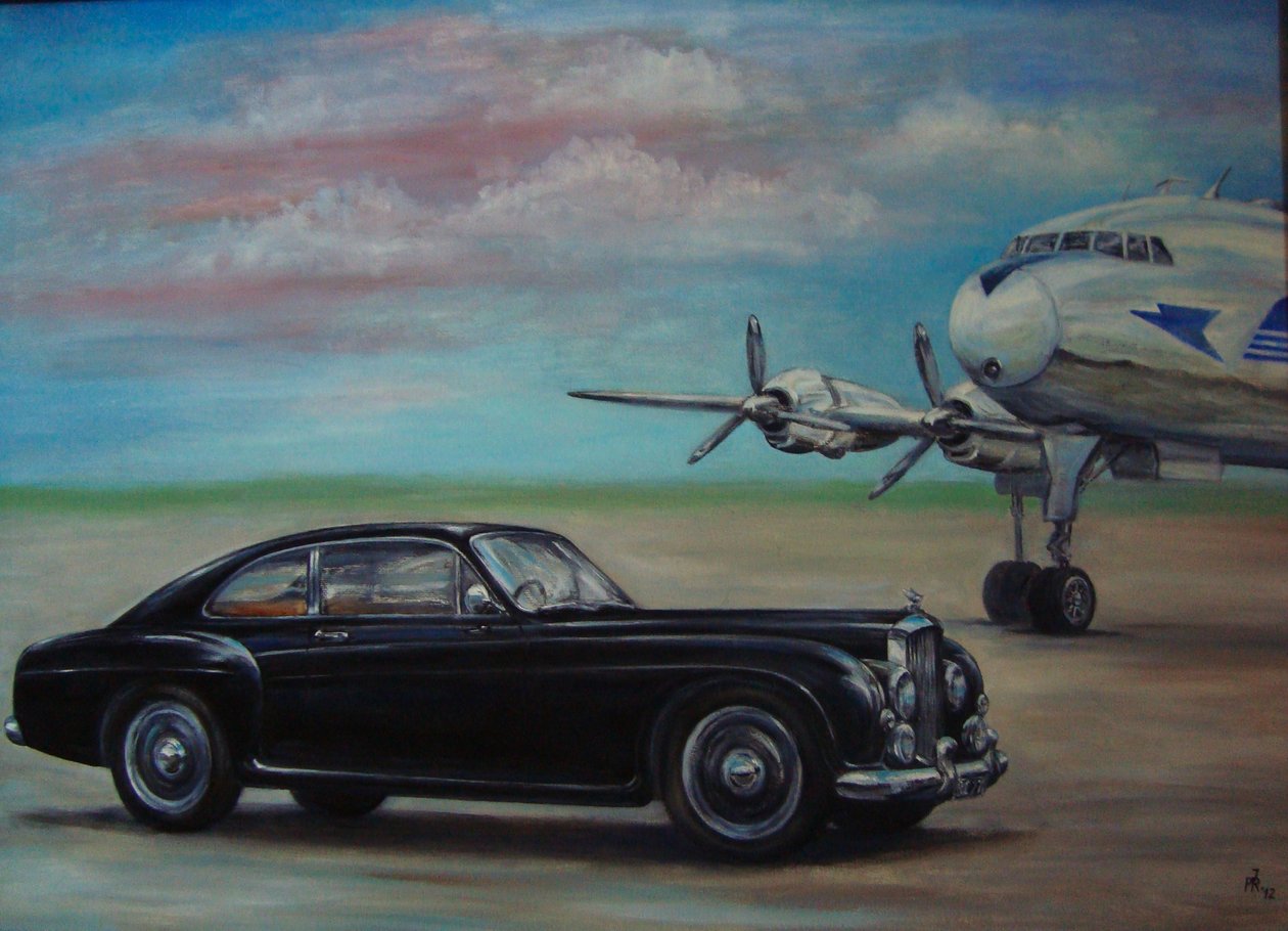 Bentley 1958 av Jörg-Peter Rabe