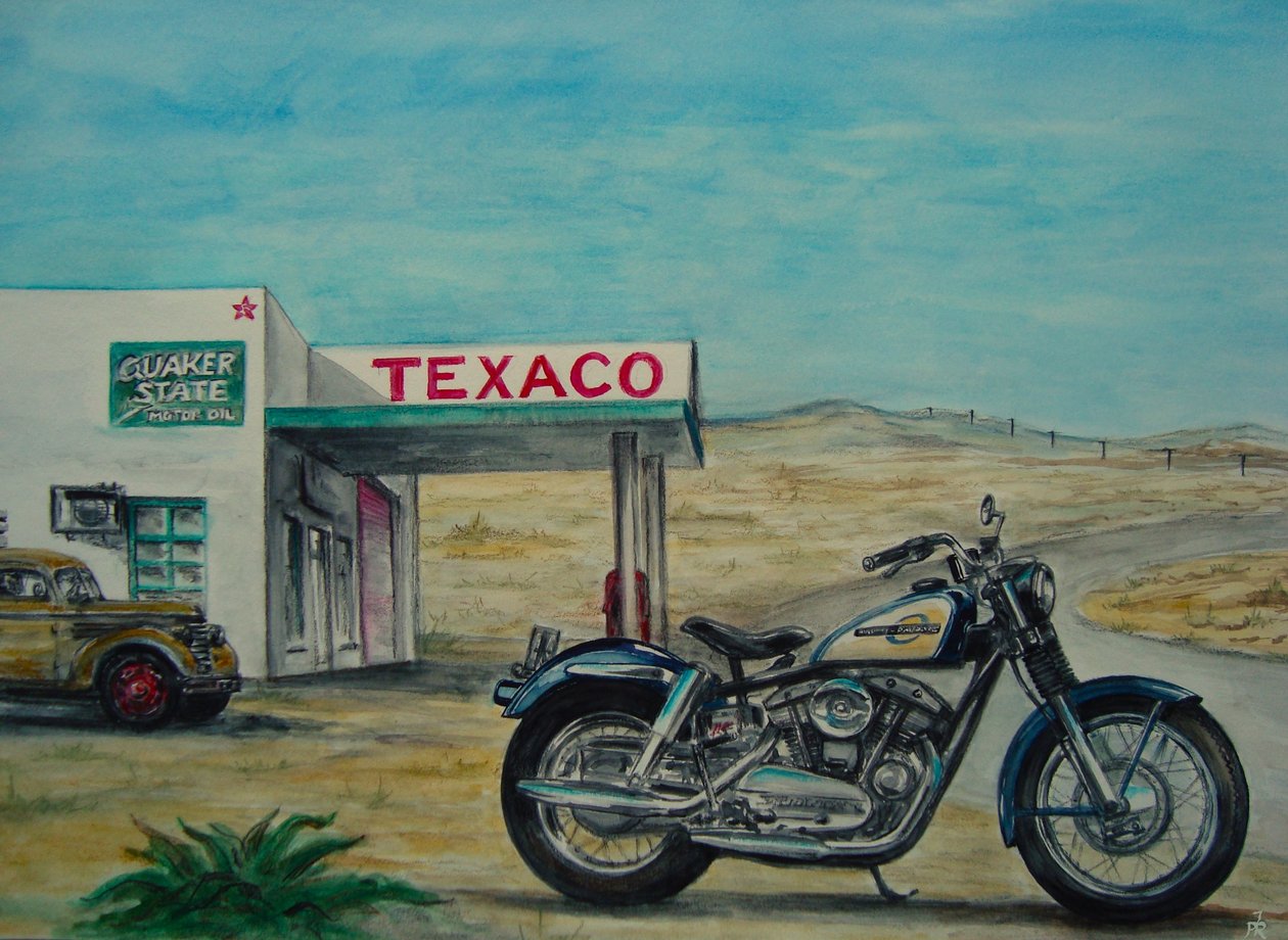 Harley Davidson Sportster 1959  av Jörg-Peter Rabe