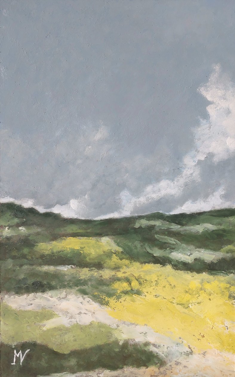 Gula blomsterfält 1 av M. Vet