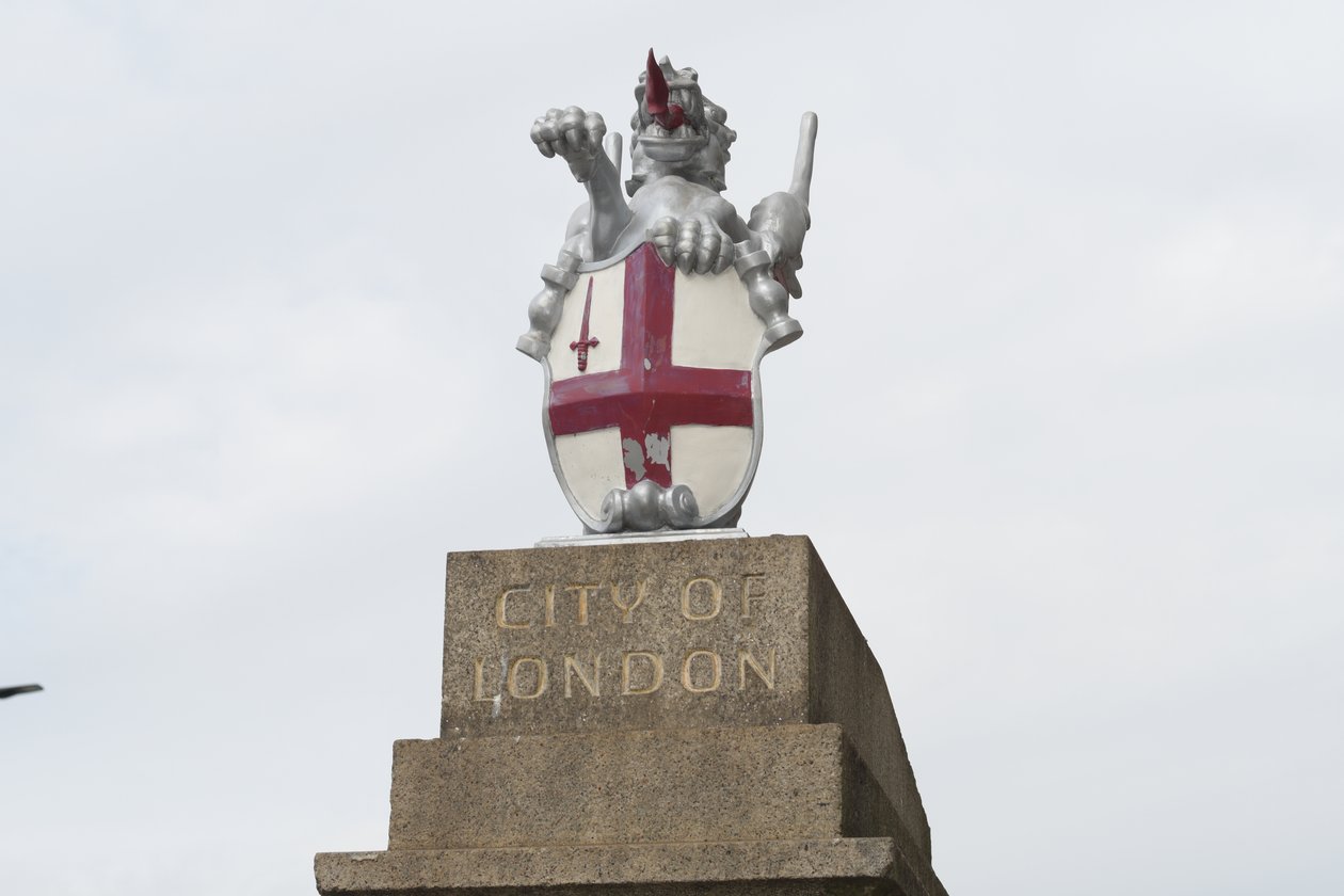 En symbol för City of London av Albert Mansour