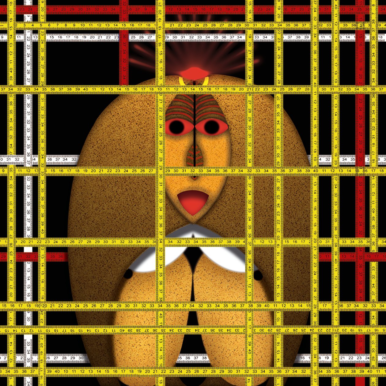 Lockdown (Ia) - (aus der Serie Animal Rationale) av Alexander Eibach