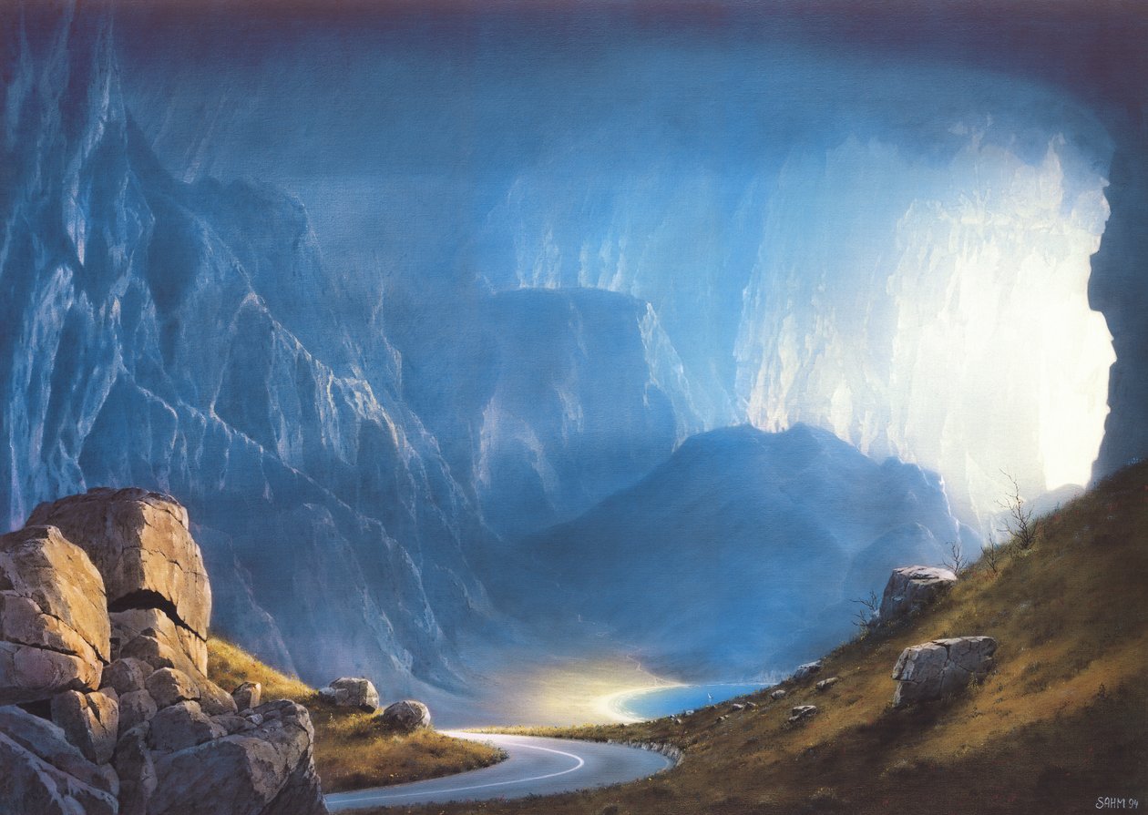 Bergspass av Hans-Werner Sahm